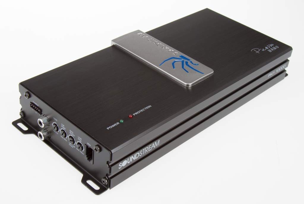 Soundstream 1000W PN1.1000D Monoblock Picasso Nano Series Class D Amplifier,Black