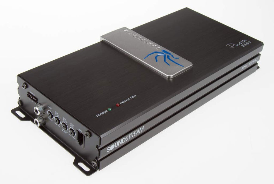 Soundstream 1000W PN1.1000D Monoblock Picasso Nano Series Class D Amplifier,Black