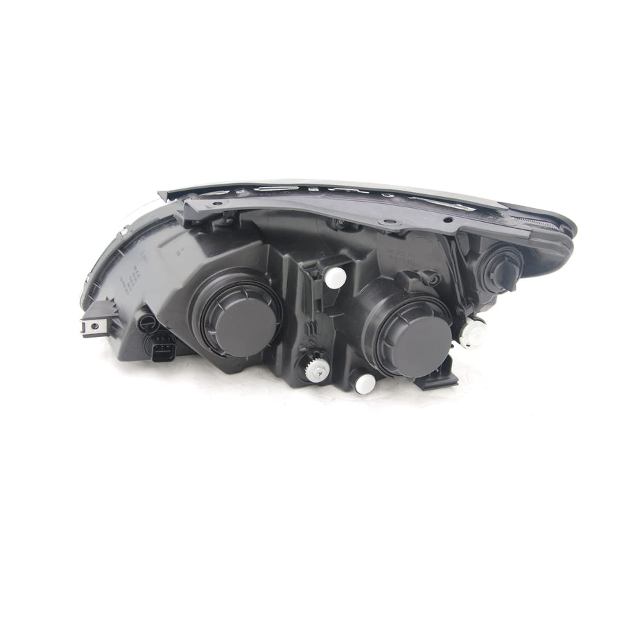 Left TYC Headlight Assembly Compatible with 2010-2012 Hyundai Elantra