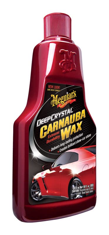 Meguiars 2 Pack A2216 16 oz. Deep Crystal System Carnauba Liquid Wax