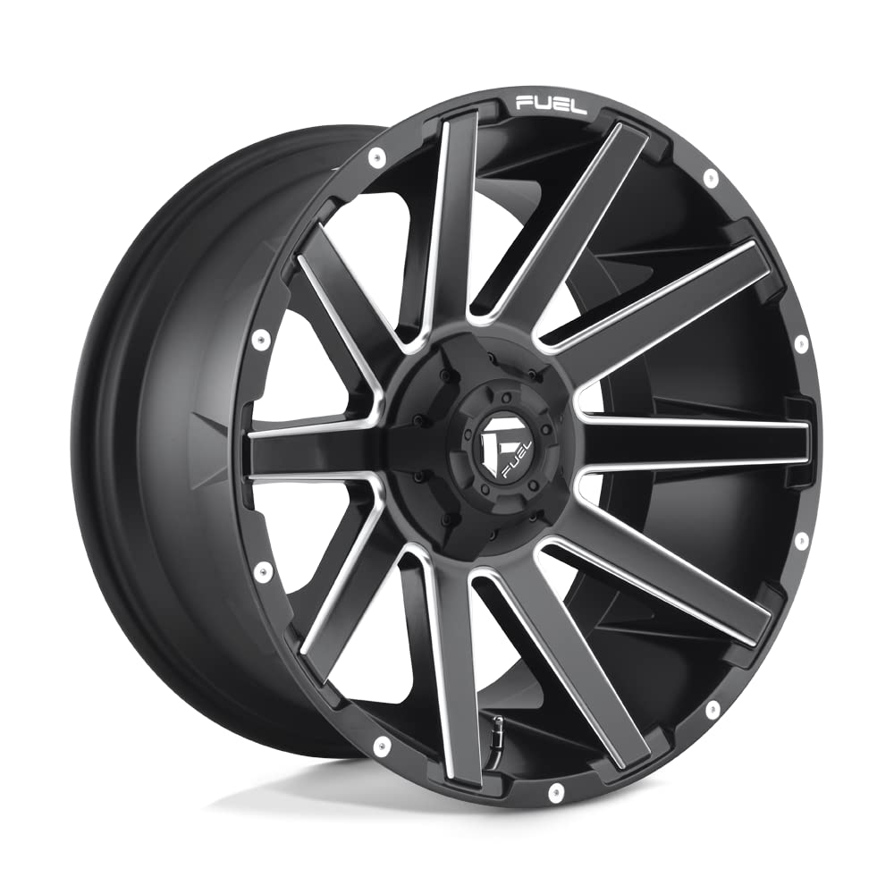 Black FUEL D616 Wheel with Painted (18 x 9. inches /6 x 135 mm, -12 mm Offset)