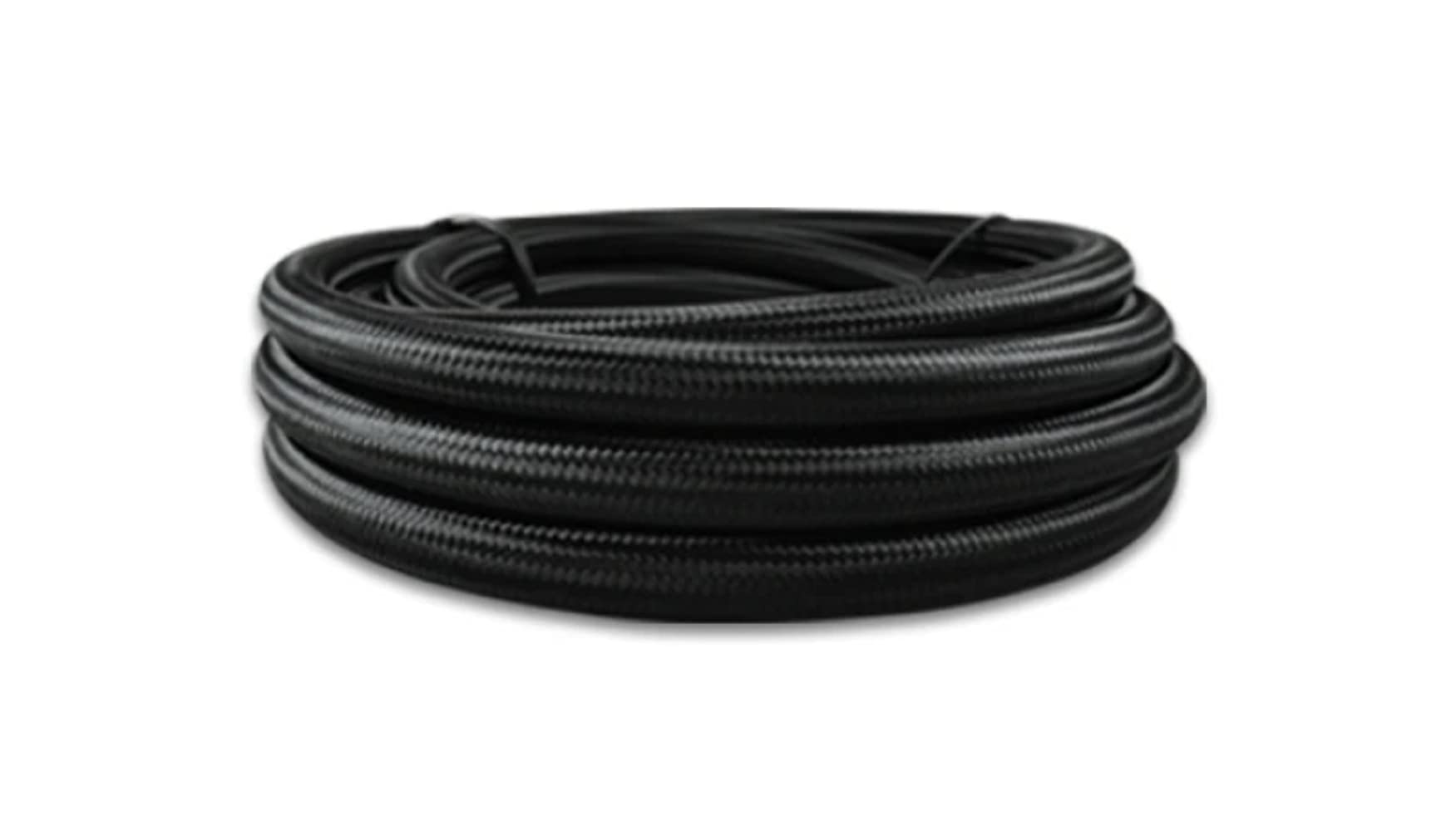 12 Black Nylo n Braid Flex Hose 10ft Roll