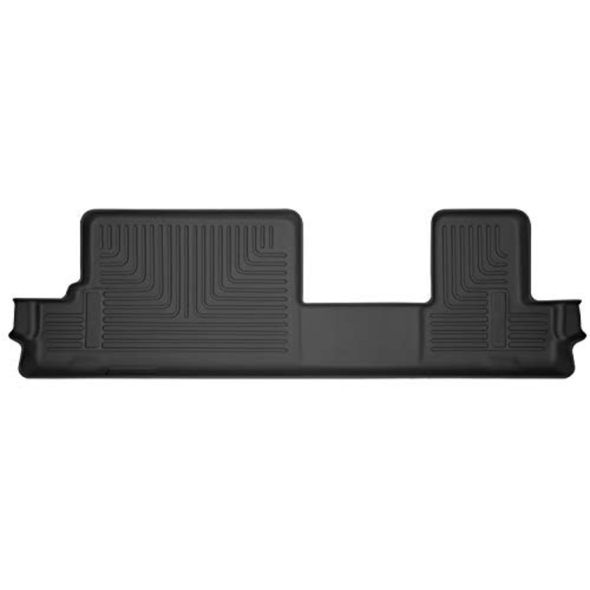Weatherbeater Husky Liners Floor Mats | Fits 2018 - 2024 Buick Enclave w/2nd Row Bench Seat; 2018 - 2024 Chevrolet Traverse (2024 Limited Only) w/2nd Row Bench Seat | 3rd Row, 1-pc Black - 14271
