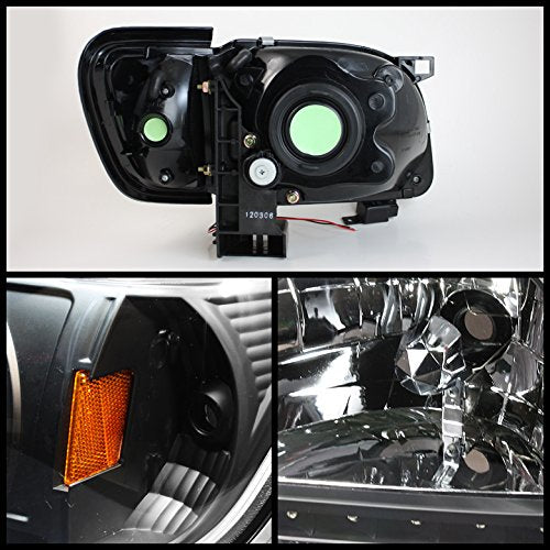xTune 5056221 Auto Crystal Headlights Black/Clear