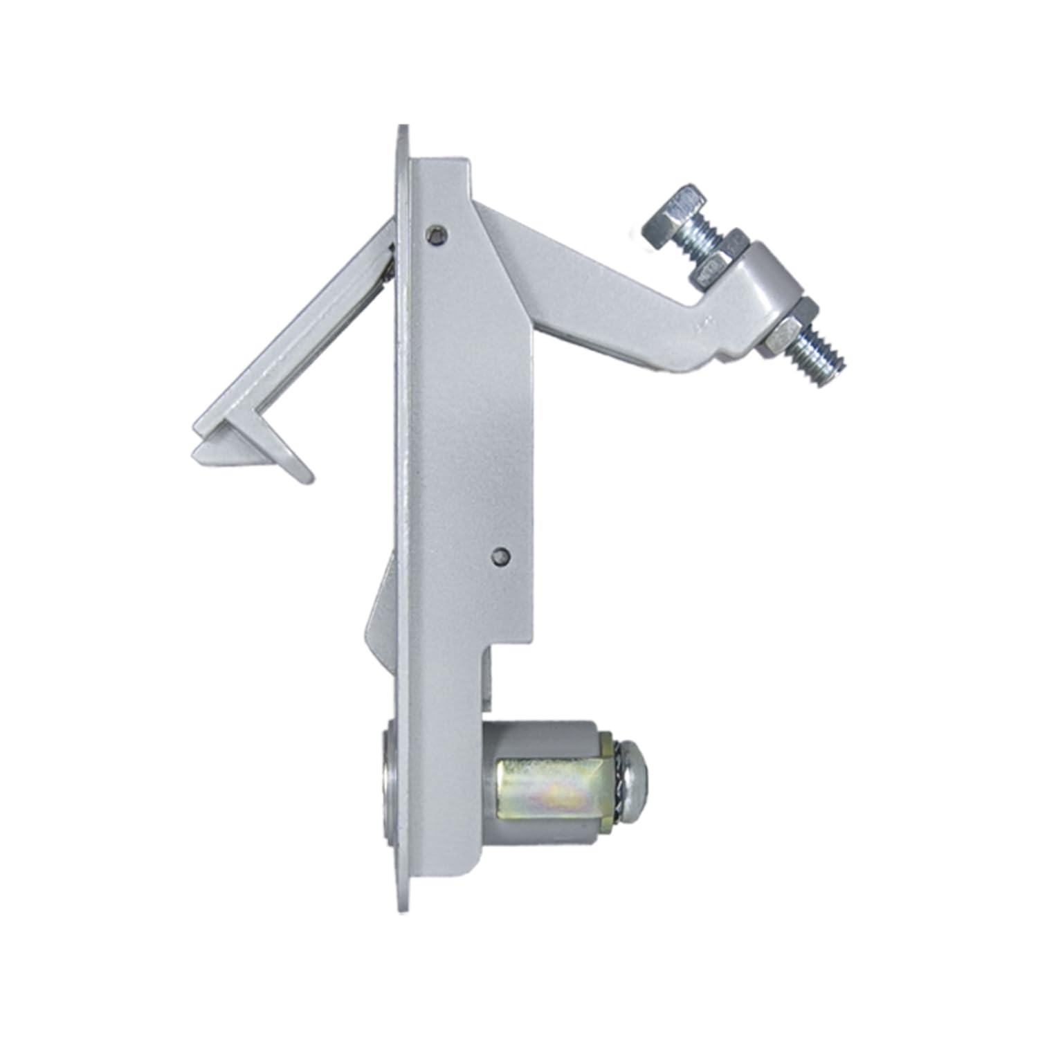 Creative Products Group Global Pivot Pro PL-LSL-10212-3000-1PK Interior Pivot Latch with Long Body and Short Arm - Silver