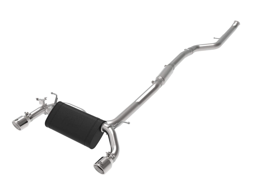 MACH Force-XP aFe Power 3 IN to 2-1/2 IN 304 Stainless Steel Cat-Back Exhaust Polished