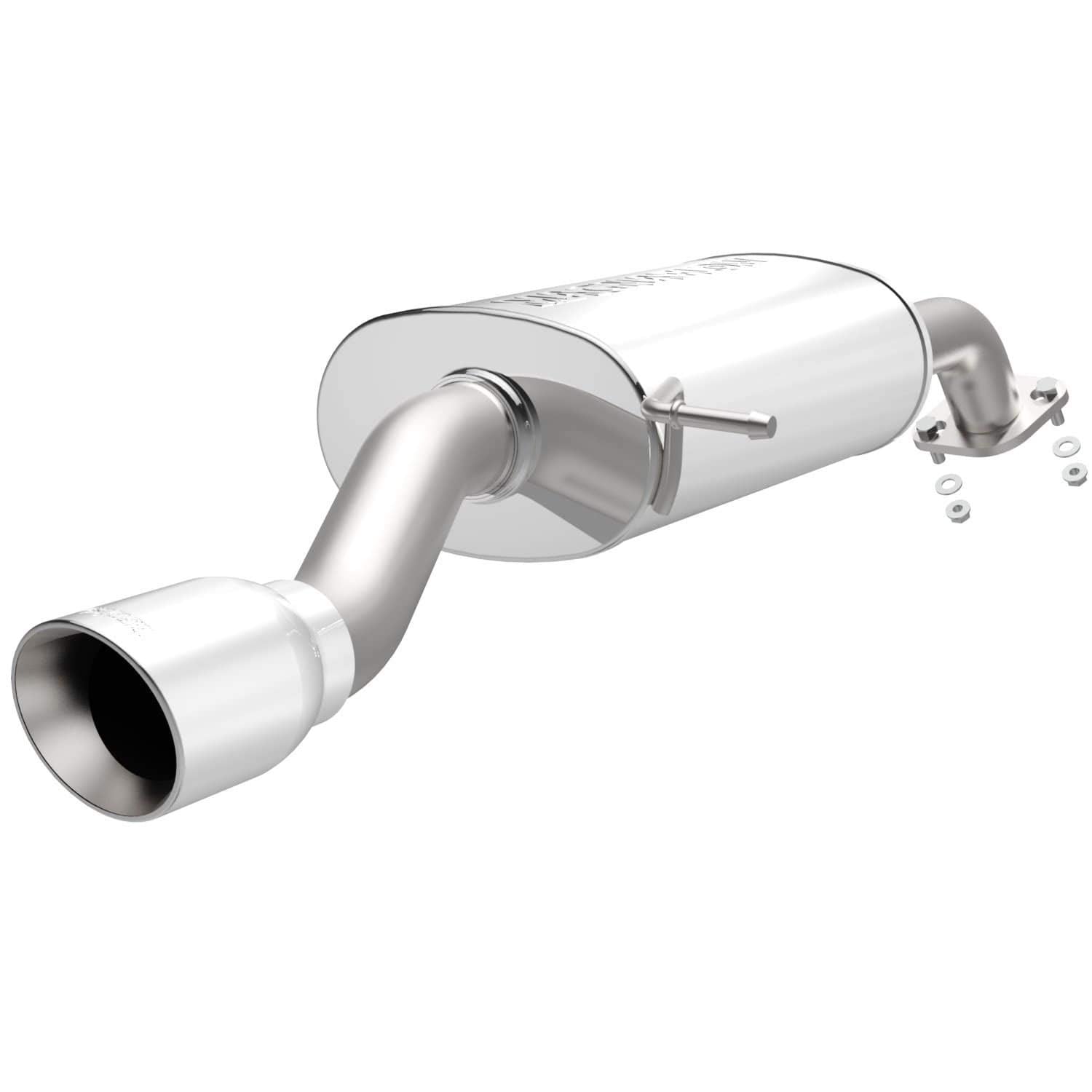 Performance MagnaFlow Exhaust System 15555: Axle-Back, Street Series, Compatible with 2011-2014 Mazda 2