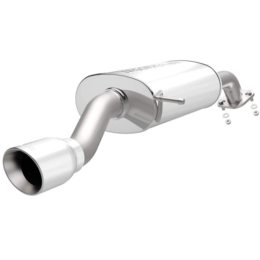 Performance MagnaFlow Exhaust System 15555: Axle-Back, Street Series, Compatible with 2011-2014 Mazda 2