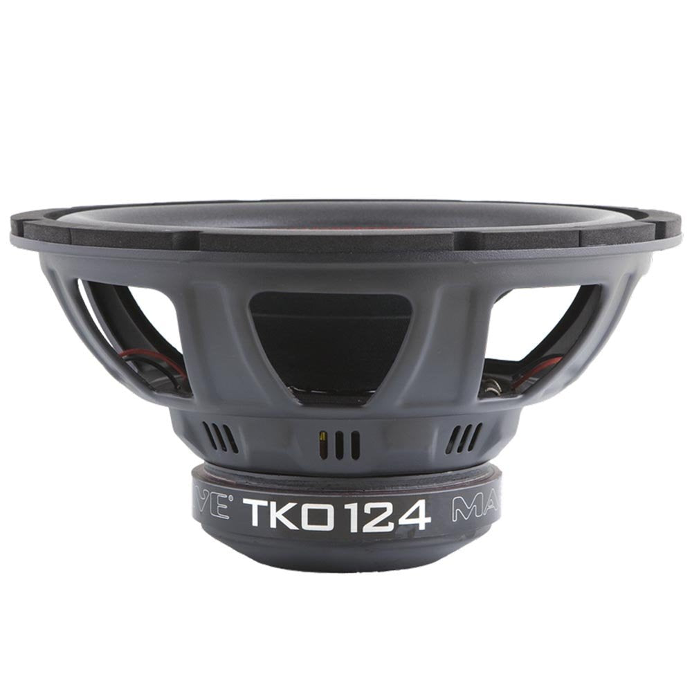 12" Massive Audio 300 Watt RMS Dual 4-Ohm Car Audio Subwoofer TKO124