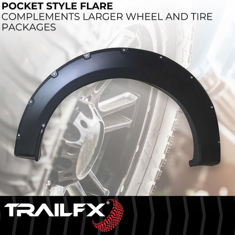 Pocket Style Trailfx Flare Smooth Set Of 4 TFF3003S