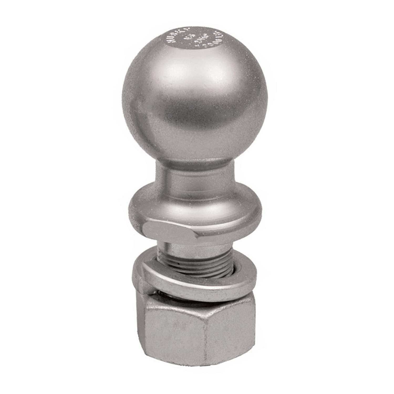 Chrome Husky Towing Products 32914 2" x 1" x 2-7/8" 7,500 lb Capacity Hitch Ball