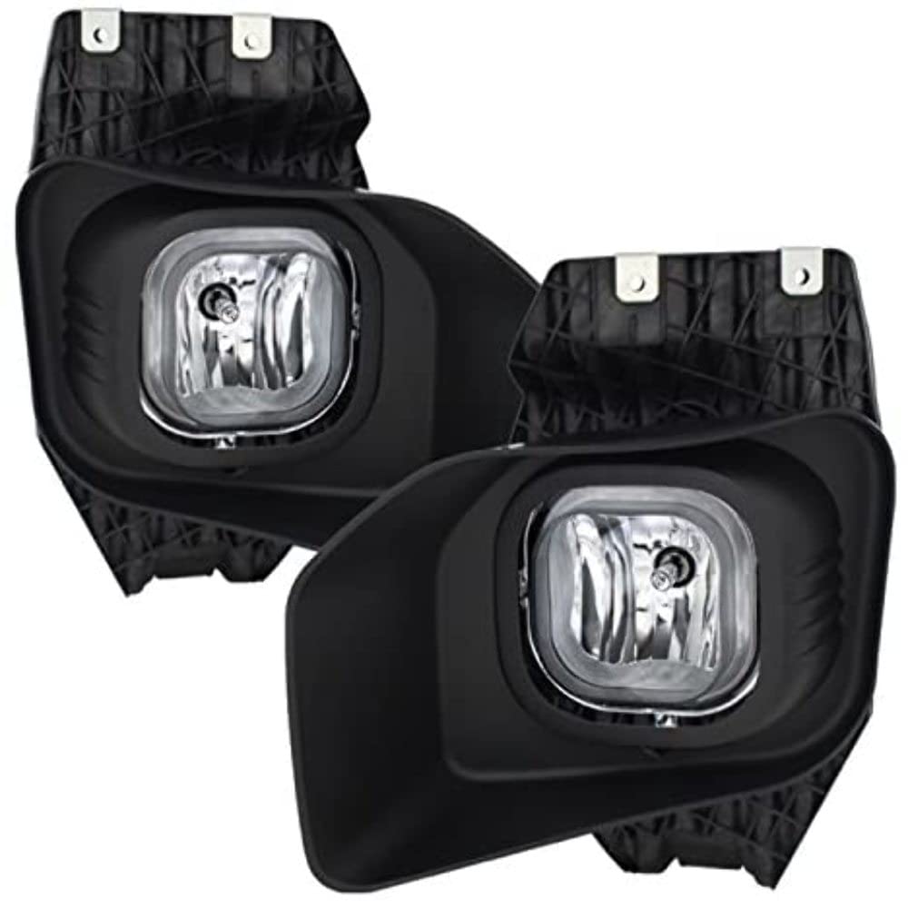 Auto Spyder 5076151 Fog Lights Black/Clear