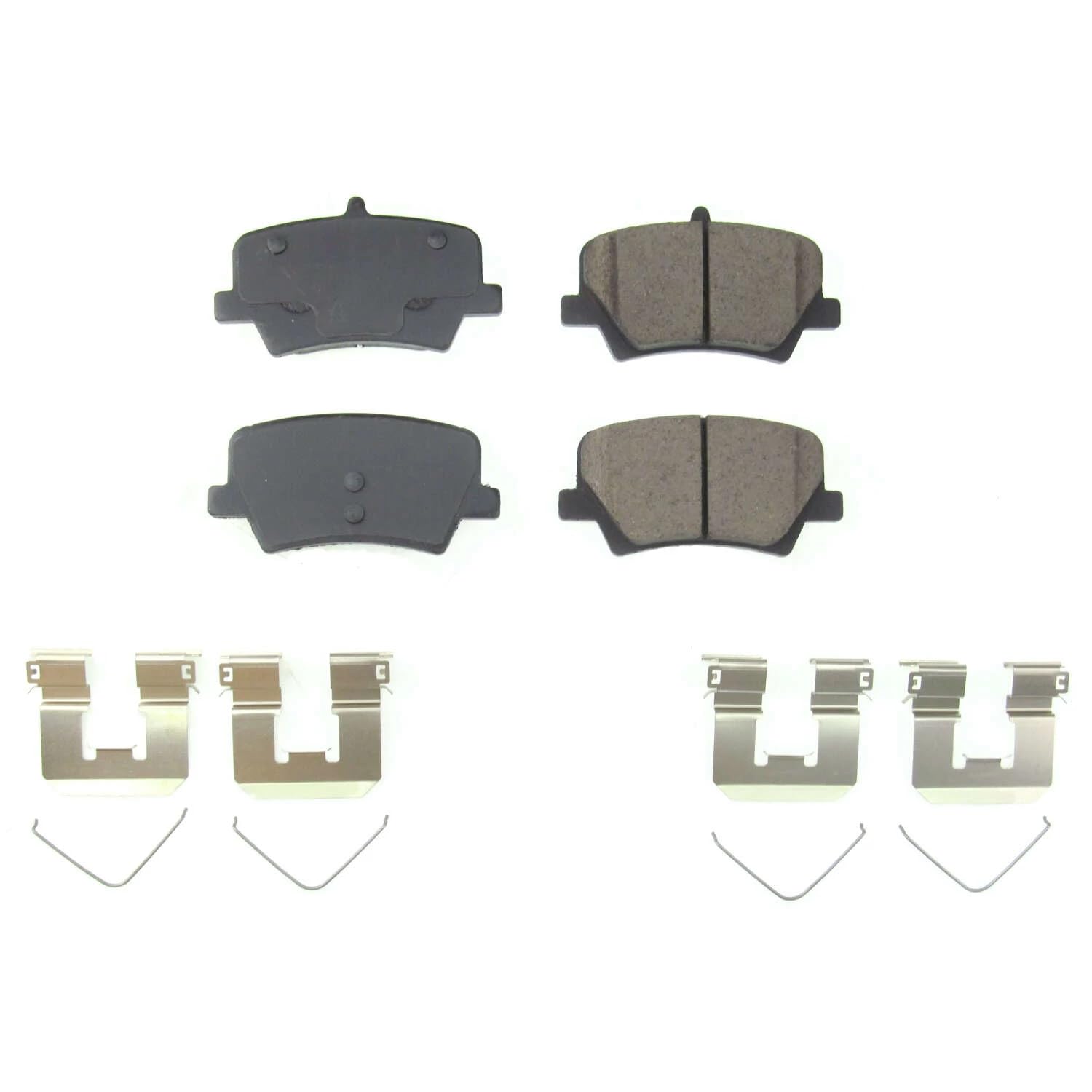 Rear Brake Kit Power Stop For Volvo XC40 2019-25 - Ceramic Brake Pads With Installation Hardware, 17-2136