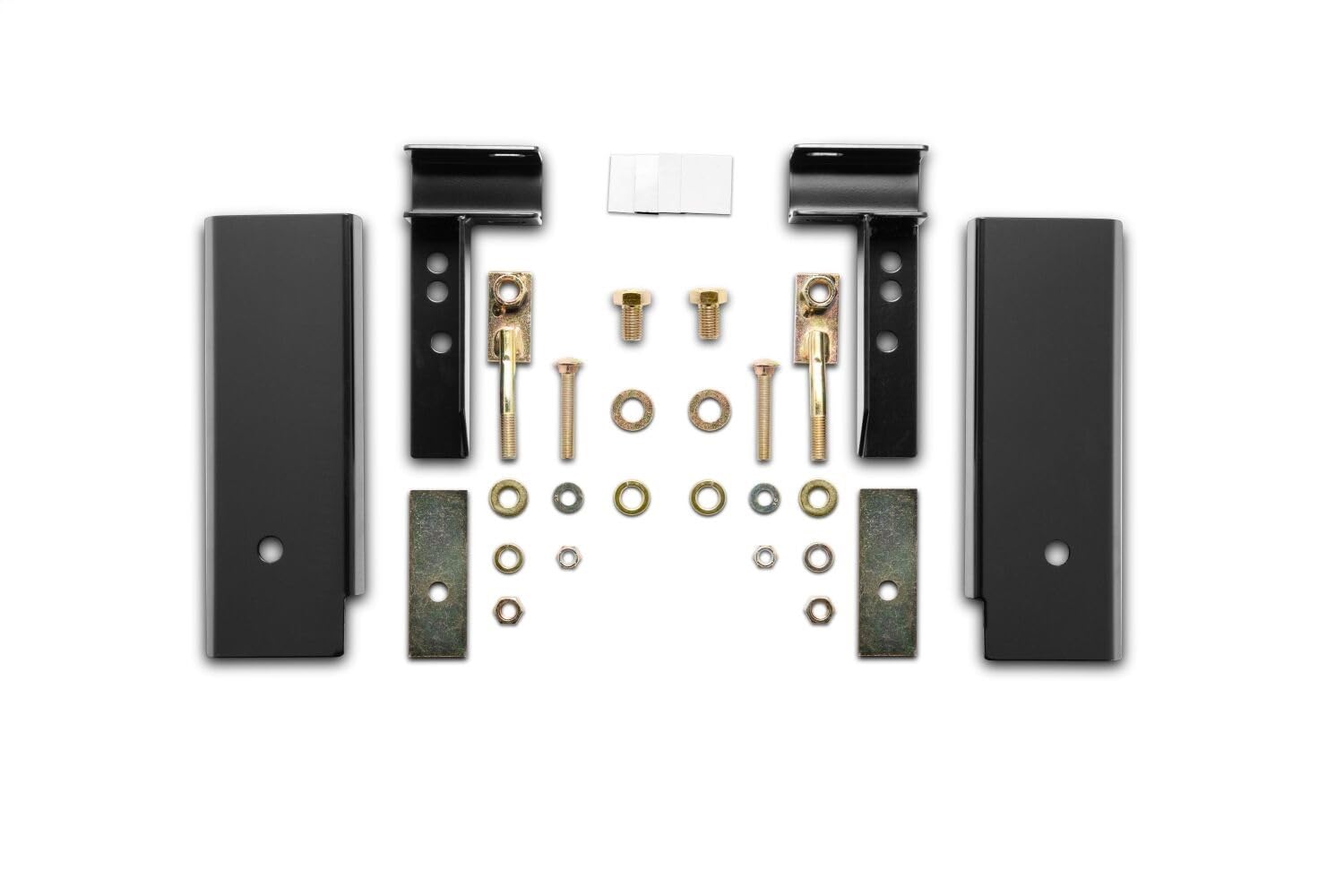 BACKRACK Hardware Kit RealTruck for use w/Standard Bed, Black, No Drill | 30167 | Fits 2019-2025 RAM 1500 5.5' Bed w/o RAMbox Cargo MGMT