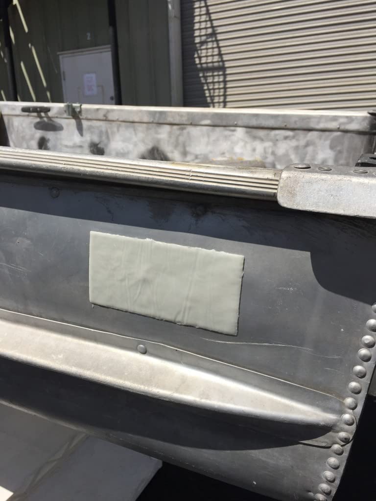 Fiberglass Gator Patch Reinforced Repair Patch - Repairs Holes, Dents & Cracks on Multiple Surfaces - DIY Prep, Peel & Stick - 3 Sizes - USA Made