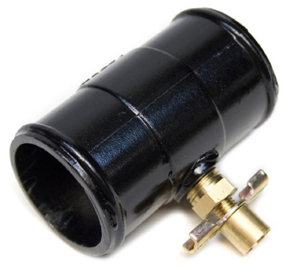 Universal PRW 5292271 Black Aluminum Inline Coolant Hose Drain