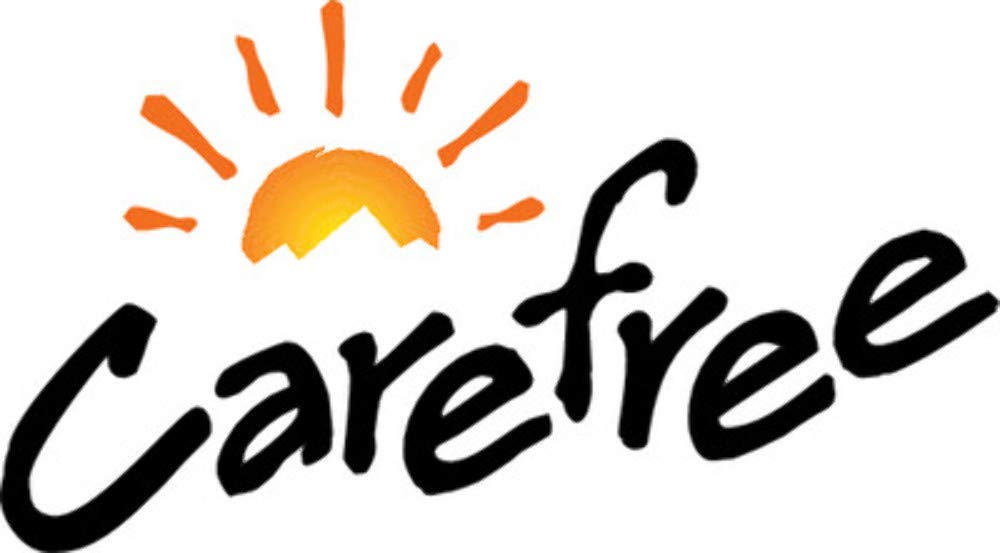 Carefree Fiesta EA188A00 Sierra Brown 18' Vinyl Roller Assembly (with White Vinyl Weatherguard, White Spring Castings)