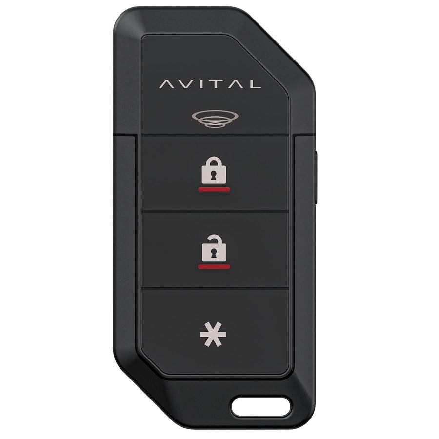 Automotive Avital 3103L Security System with Two 4-Button Remotes 1-Way