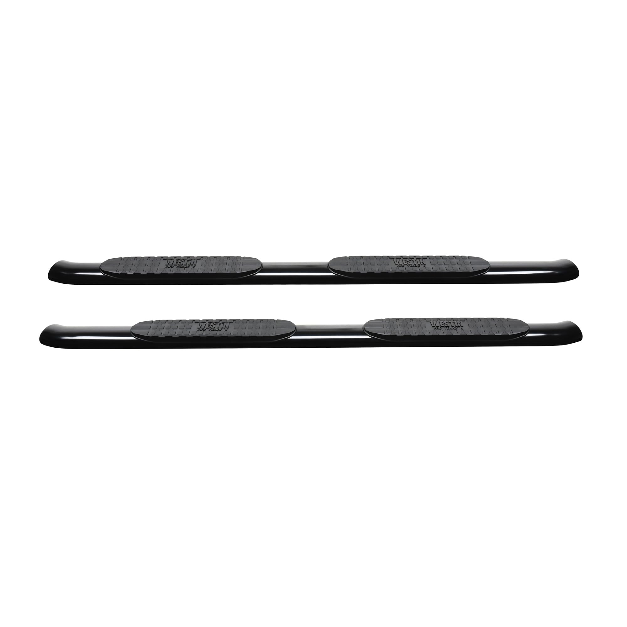 PRO TRAXX 4 Westin Oval Nerf Bars fits 2019-2025 Ram 1500 Quad Cab (Exc 1500 Classic) Black Pair