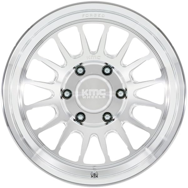 KMC 18x9 KM447 Impact Forged 6x5.5" +0mm Machined Wheel Rim 18" Inch KM447DX18906800