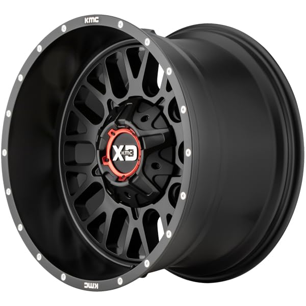 20x9 XD842 SNARE, Bolt Pattern: 8x6.5/, Offset: 18, SATIN BLACK, set of 1
