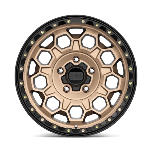 KMC 17X9 TREK 5X5.05.71 18mm MATTE BRONZE WITH BLACK LIP - KM54579050618
