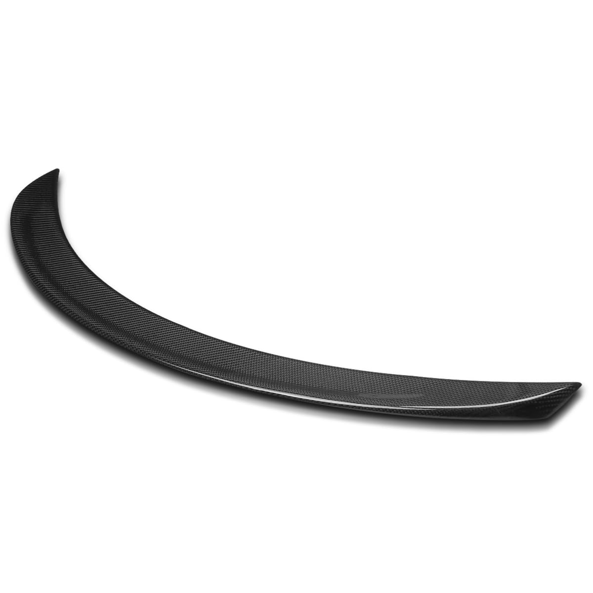 Carbon Fiber Spec-D Tuning Factory Style Rear Trunk Spoiler Compatible with 2012-2018 Tesla Model S Models
