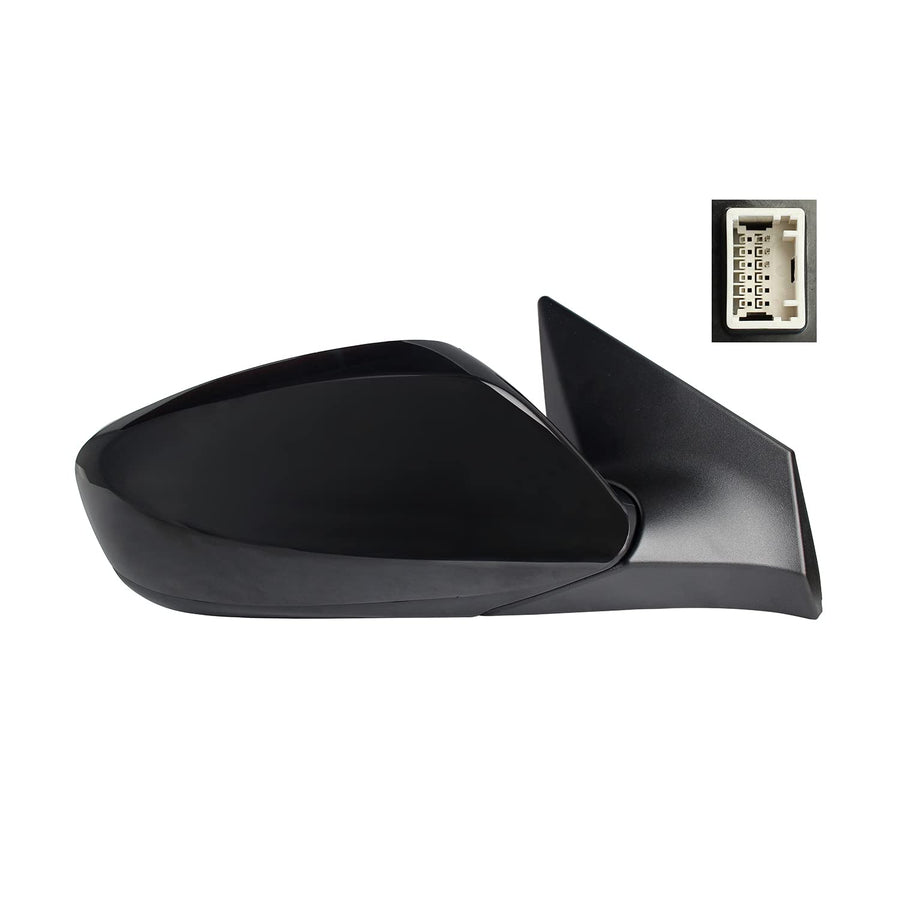 Replacement TYC 7710631 Non heated right Mirror for HYUNDAI ELANTRA