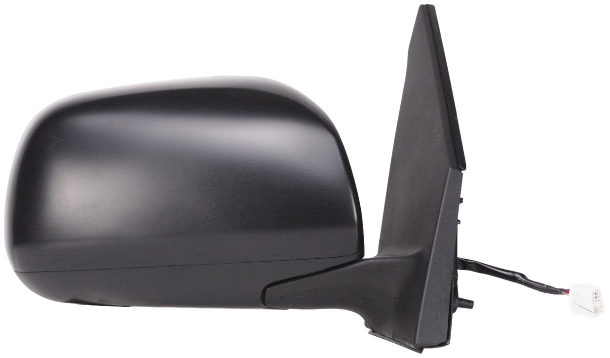 Mirror Passenger Side for Toyota Rav4 Black, Foldaway, Power