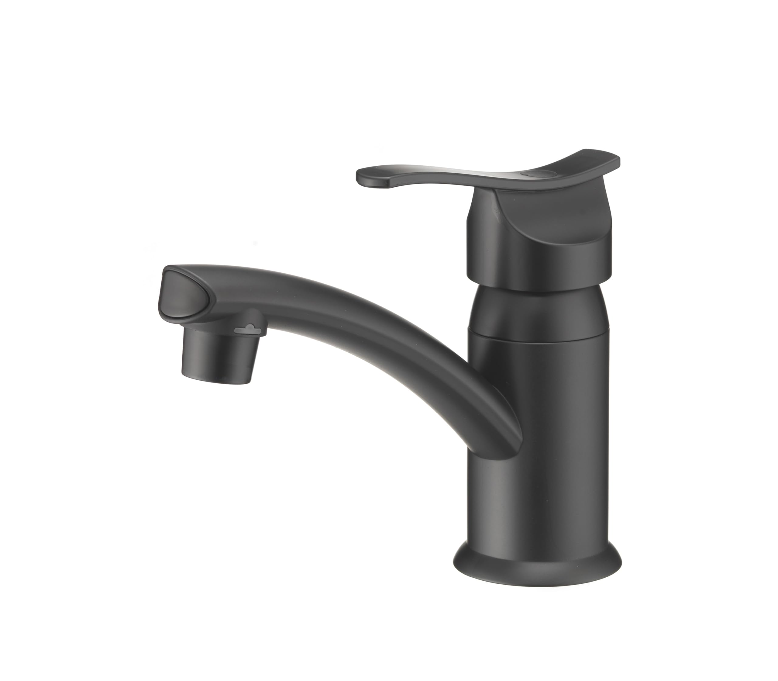 Dura Faucet Streamline RV Single Lever Centerset Lavatory Sink Faucet (Matte Black)