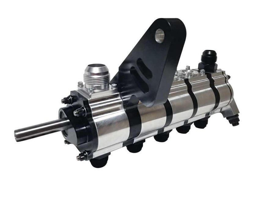 Moroso 5 Stage Tri Lobe Dry Sump Oil Pump w/Rear Fuel Pump Drive, Passenger's Side Motor Plate Mount 22375