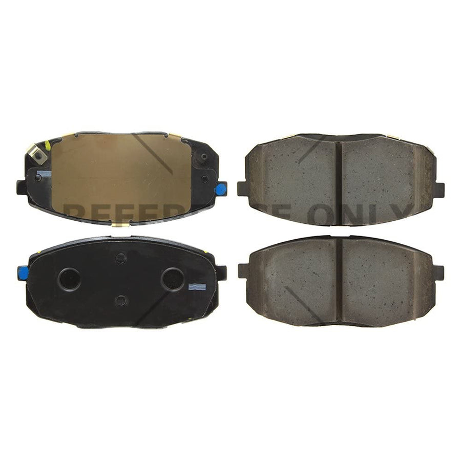 Ceramic Brake Pads Posi-Quiet with Shims and Hardware