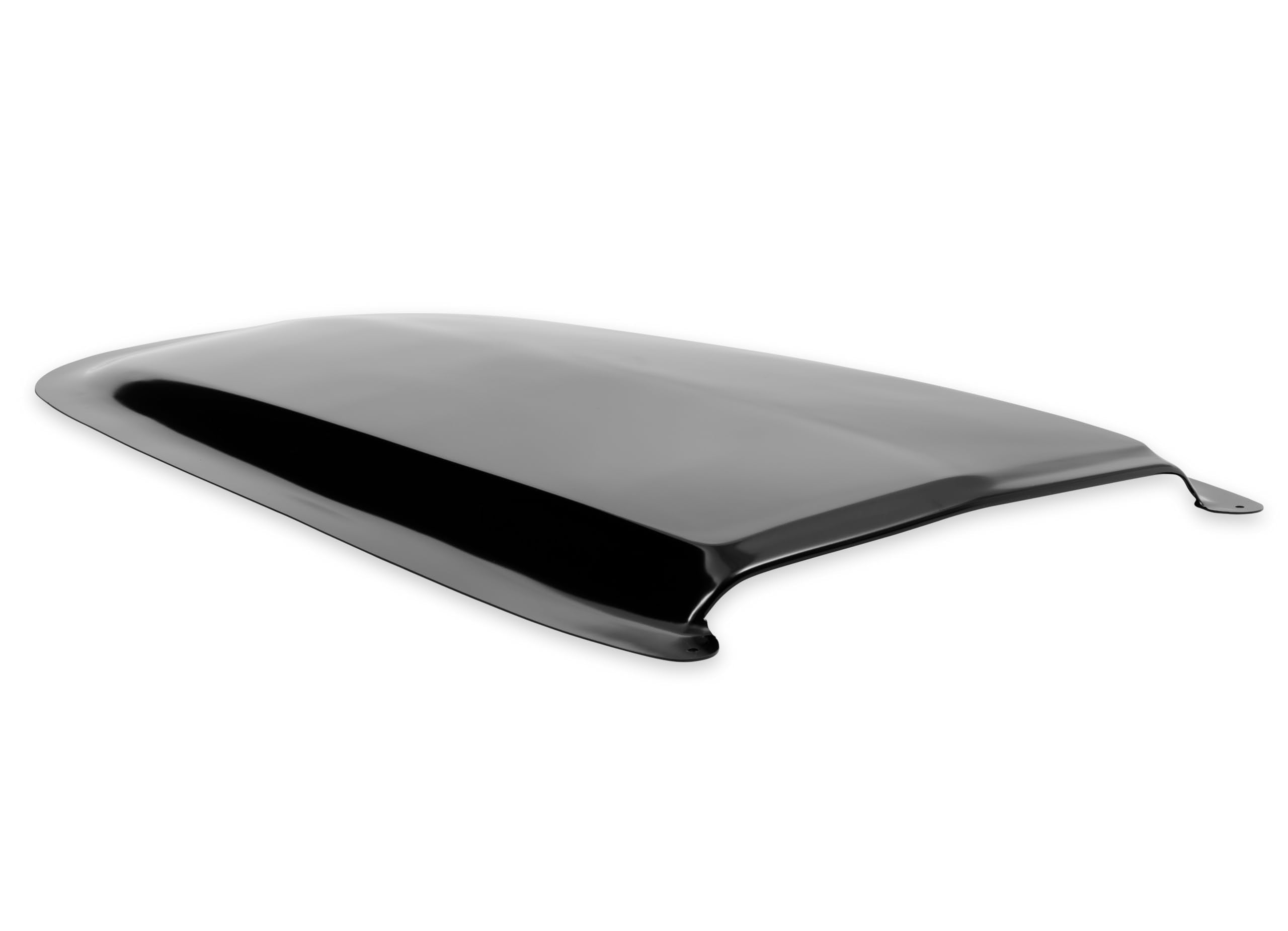 Stamped Steel Scott Drake Hood Scoop in a Semi-Gloss Black Finish, Compatible with 1965-1966 Ford Shelby Mustang GT350, Model S1MS-16025-M