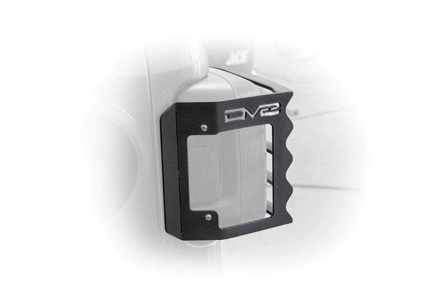 Tail Light Guards DV8 Offroad for The 2018-2024 Jeep Wrangler JL & 2021-2024 Wrangler 4Xe | Superior Trail Protection | Stainless Steel Construction | Black Finish