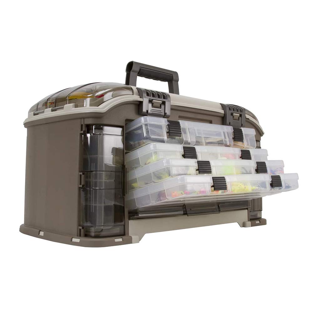 787 Guide Series Plano Angled Stowaway Tackle System- Includes 7 Stowaways, Fishing Tackle Storage, Premium Tackle Storage, One Size, Model Number: 787010