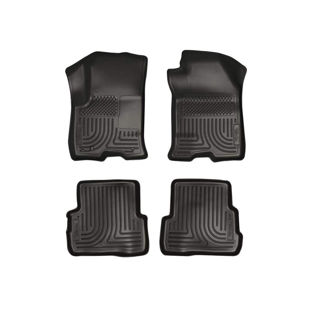 Husky Liners WeatherBeater 98311 Combination Front & 2ND Seat Floor Liners - (4