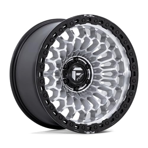 FUEL OFF-ROAD 20X10 FC870 SINISTER, 5X5.0, 4.79, 18mm MACHINED W/MATTE BLACK LIP - FC870DB20105018N