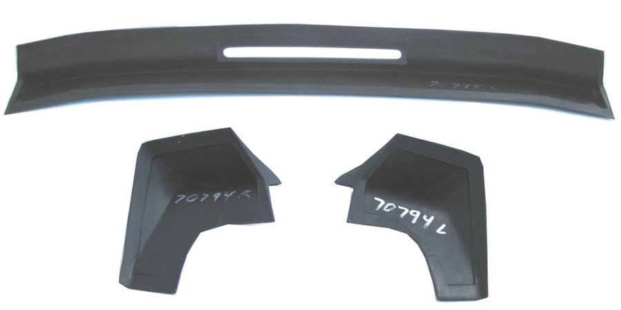 950-70794 Street Scene 10-13 Ford Mustang 3-Piece Rear Duck Tail Style Spoiler - Generation 1