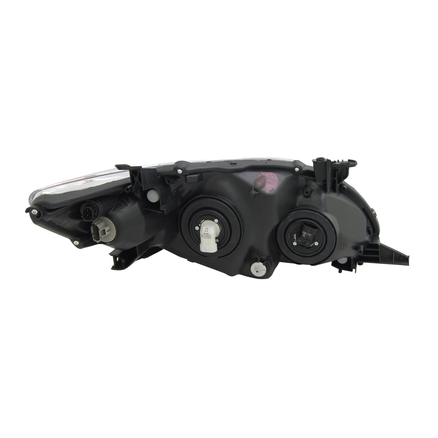 Right TYC Headlight Assembly Compatible with 2011-2013 Toyota Corolla