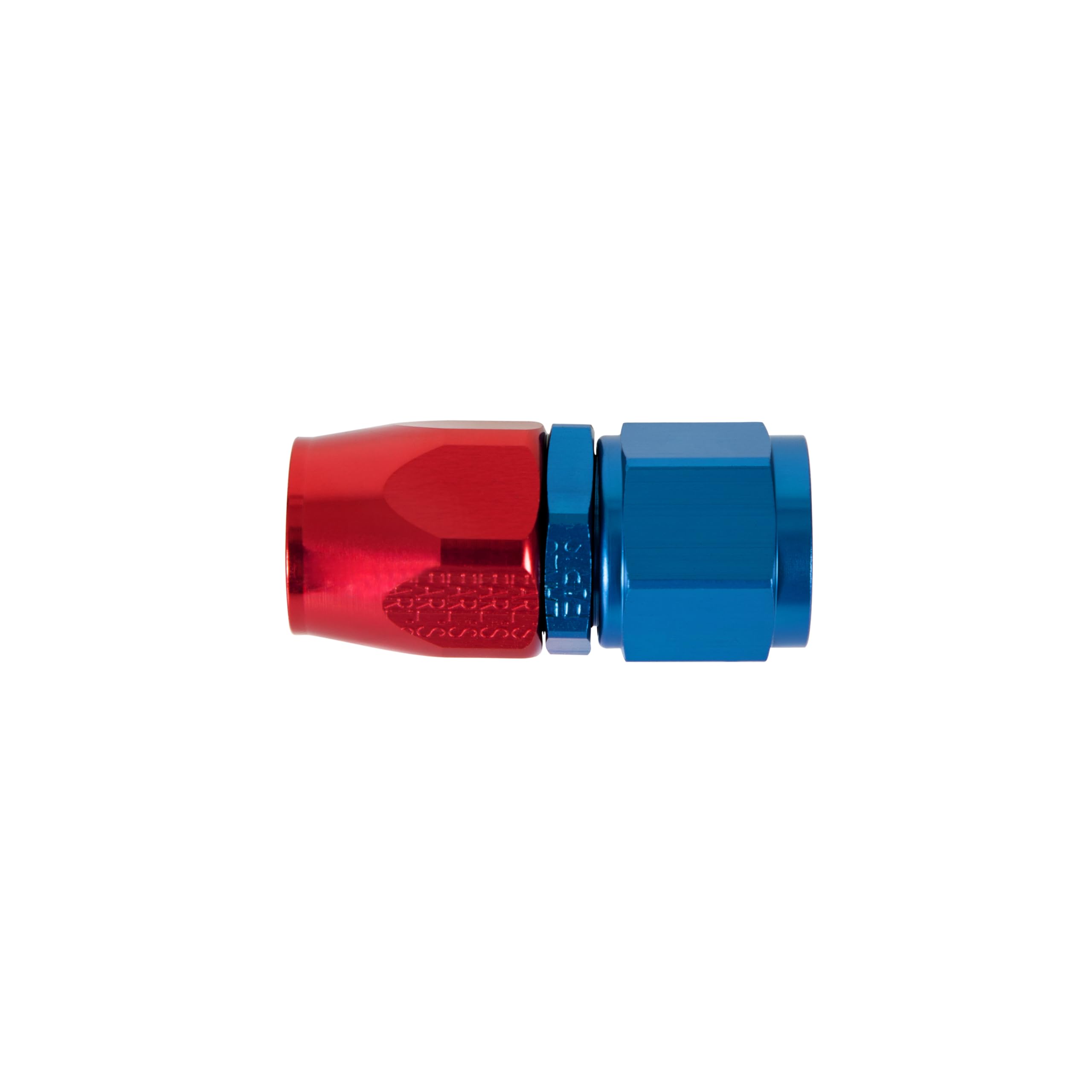Earl's Hose End Straight Swivel-Seal® -10 AN - Red/Blue - Clamshell Package
