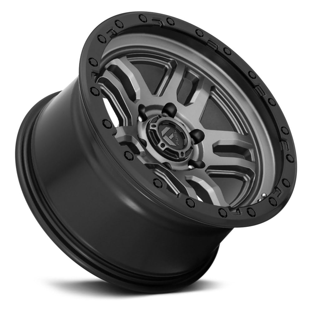 20x9 D701 AMMO, Bolt Pattern: 6x5.5/, Offset: 20, MATTE GUN METAL BLACK BEAD RING, set of 1
