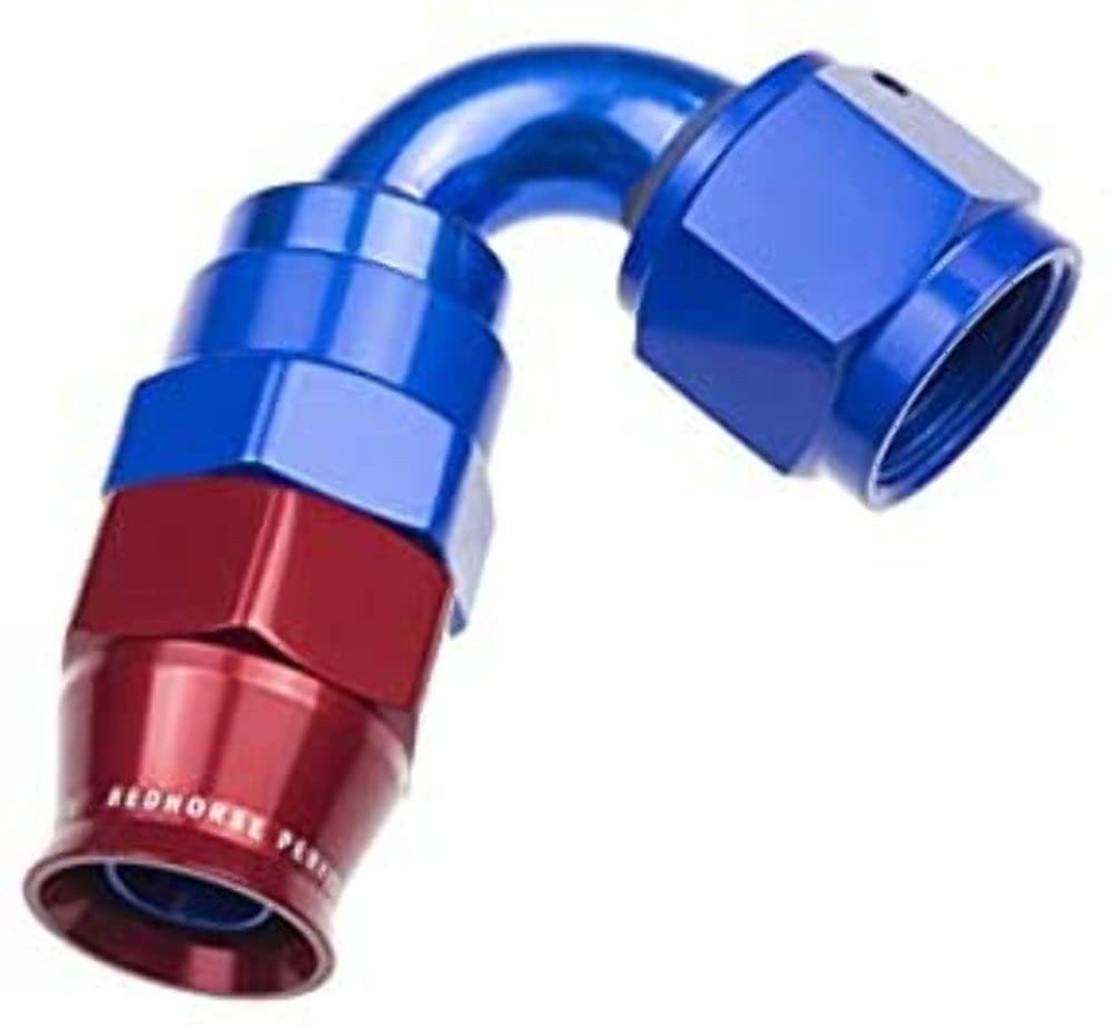 PTFE reusable Hose End (Blue), Redhorse Performance 1220-08-1, 1 Pack