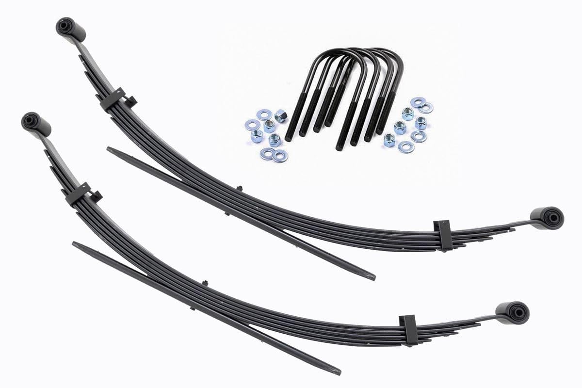 Rough Country 2" Leaf Springs Rear for 77-87 Chevy/GMC C20/K20 Truck - 8036Kit