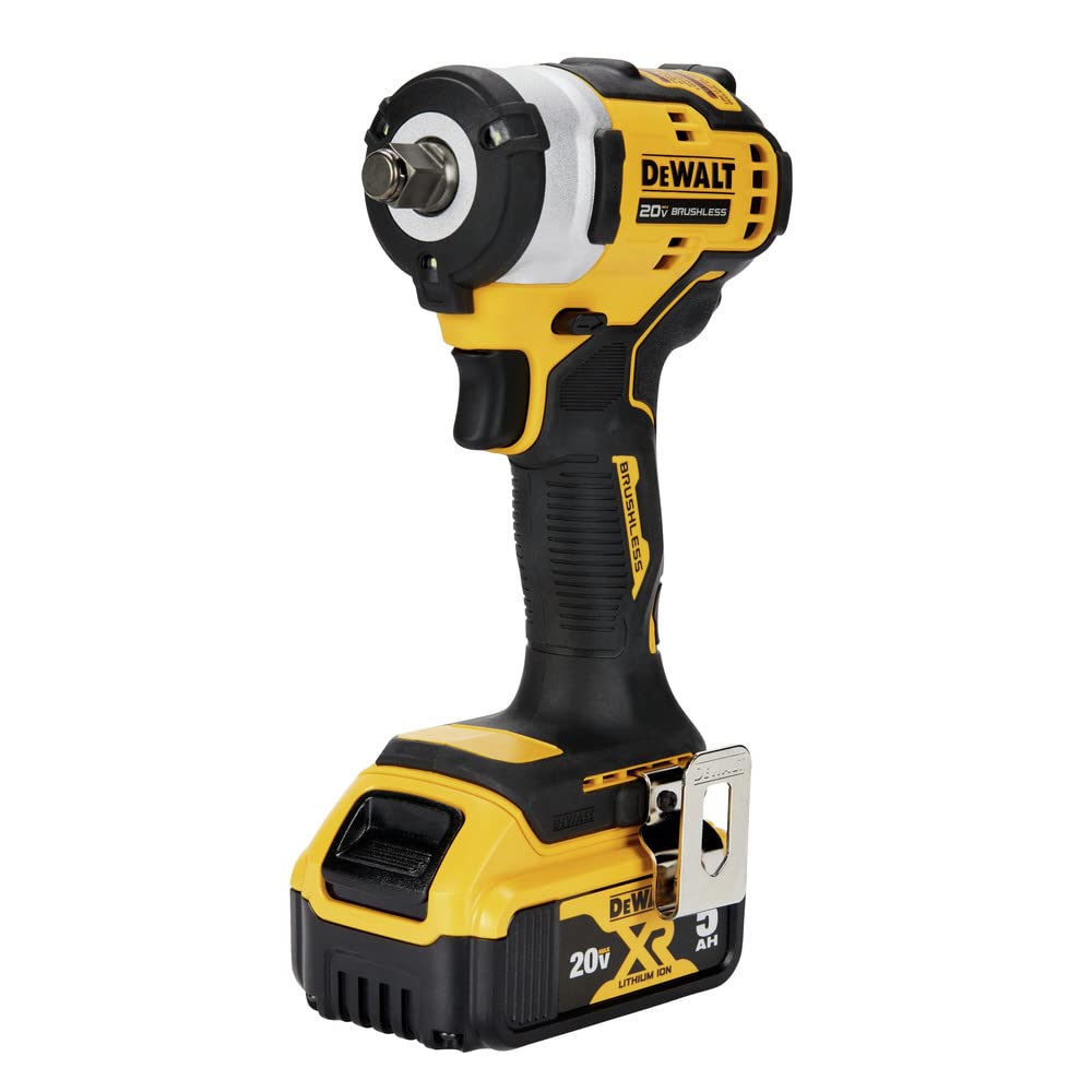 20V MAX* DEWALT DCF911P2 1/2 in. Cordless Impact Wrench with Hog Ring Anvil Kit