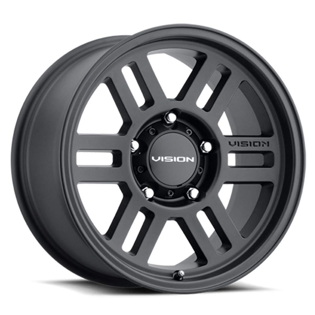 Manx 2 Vision Overland 17x9 5x4.5" +20mm Satin Black Wheel Rim 17" Inch