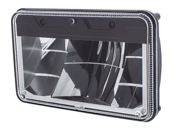 HLED873HIGHBEAM Brothers Trucks LED Headlight - 4X6 Inch - High Power - Each - High Beam