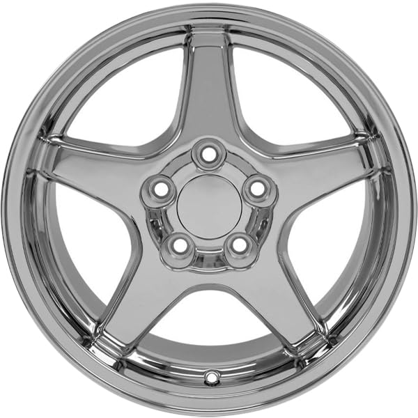 Chrome Wheel OE Wheels LLC CV01-17095-5475-56C Painted (17 x 9.5 inches /5 x 120 mm, 56 mm Offset)