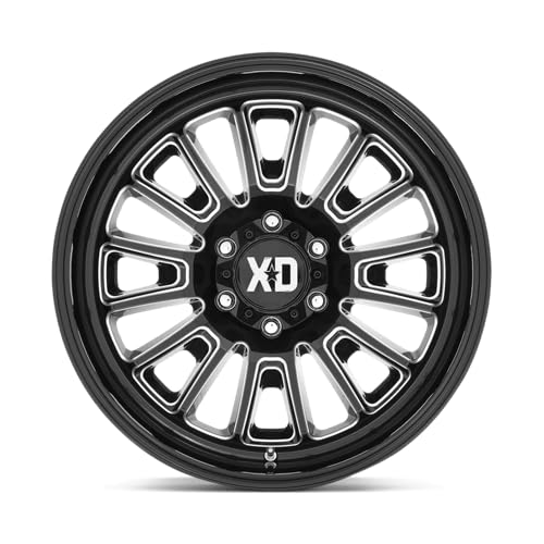 XD 22X12 XD864 8X180 G-BLK MILL -44MM - XD86422288344N
