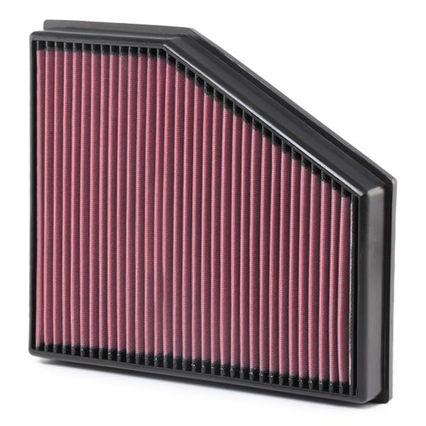 K&N Air Filter Engine: Increase Power & Acceleration, Washable, Premium, Replacement Car Filter: Compatible with 2004-2011 BMW (635d, 520d, 535d), 33-2943