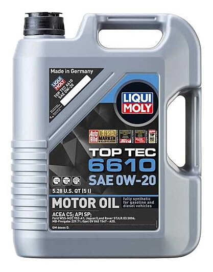 TOP TEC 6610 Liqui Moly 0W20 5 Liters (Case of 1)
